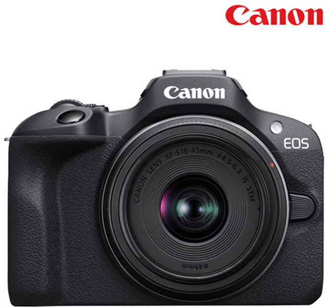 [캐논] EOS R100 + RF-S 18-45mm F4.5-6.3 IS STM 블랙 /GD, 18-45KIT, EOS R100 18-45 KIT
