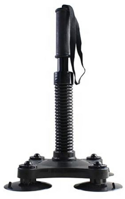 체리스팟 흡착식 팔씨름 연습기 스프링 팔근력 트레이너, 1개, 블랙