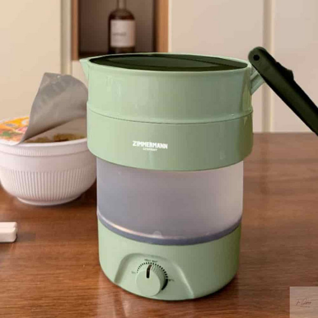 온지니 캠핑 접이식 전기포트 0.8L 휴대용커피포트