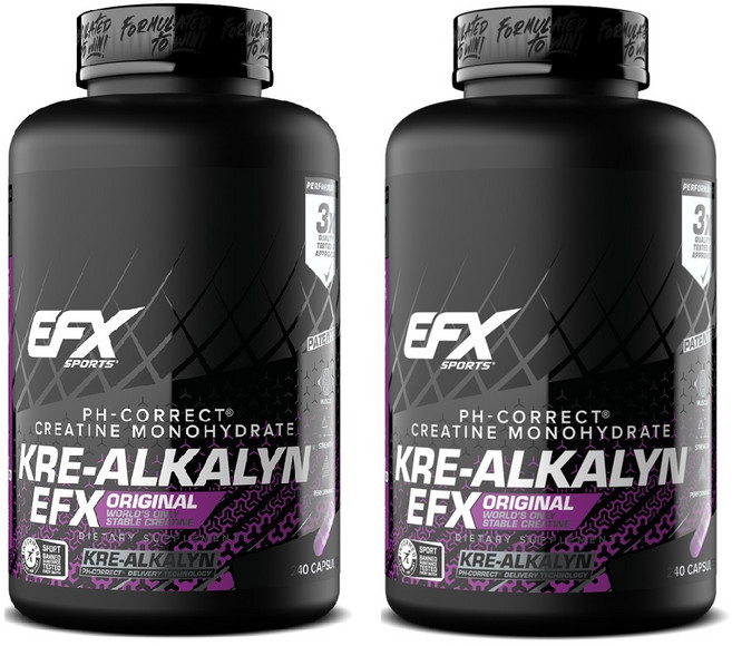 EFX KRE-ALKALYN EFX 크레 알카린 240캡슐 X 2개, 240정
