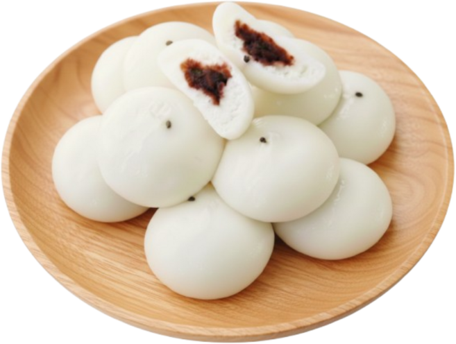 당일제조 팥앙금 잔기지떡 기정떡 방울떡 술떡 증편, 50개, 30g