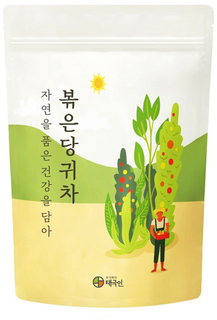 자연닮음 국산 볶은 당귀차 티백 1g x 100개입 생분해성원단 삼각티백, 1개