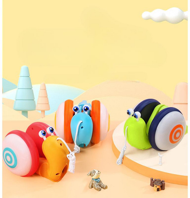 산책 달팽이 애벌레, 옐로우(조명+사운드), 1개