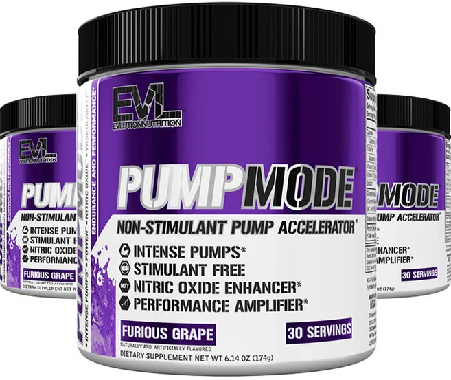 EVLUTIONNUTRITION 펌프모드, 3개, 174g - 쿠팡