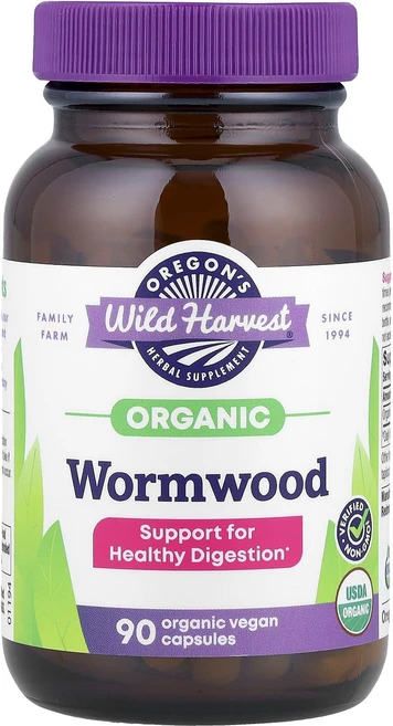 몸관리하세요 겨울입니다 Oregon's Wild Harvest 유기농 약쑥 유기농 베지 캡슐 90정(캡슐 1정당 260mg) 특별관리진행, OregonsWildHarvest유기농약쑥유기농베지캡슐, 1개 - 쿠팡