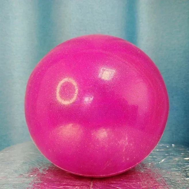 쿠쿠스토어 15CM/18CM 리듬 체조 볼 댄스 여성 소품 표준 직경 5 종, 02 15cm, 04 sliver