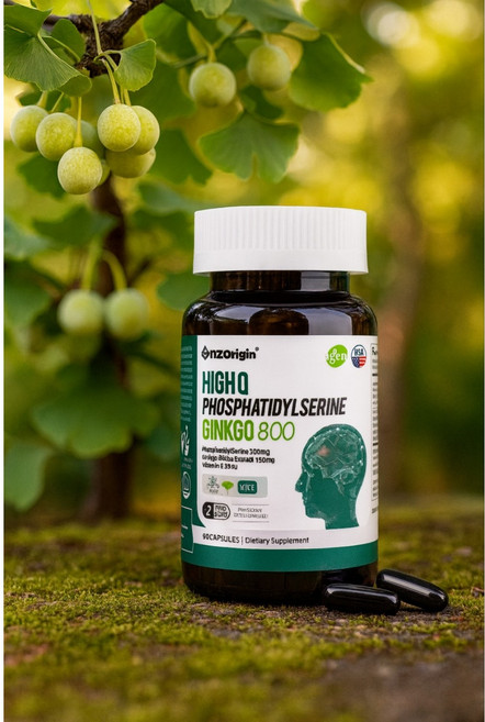 엔젯 오리진 하이큐 포스파티딜세린 징코800mg x 90, 90정, 1박스