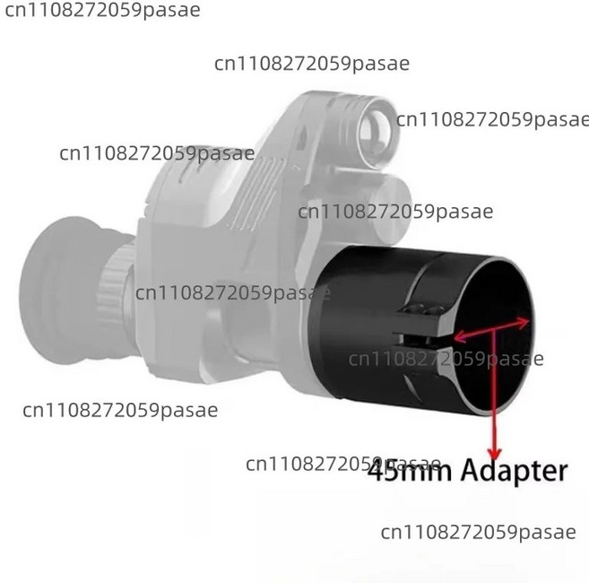 PARD NV007V 열화상 보조 고정 링 특수 광학 조준경 적외선 야간 투시 세트에 적합, 01 45mm, 1개