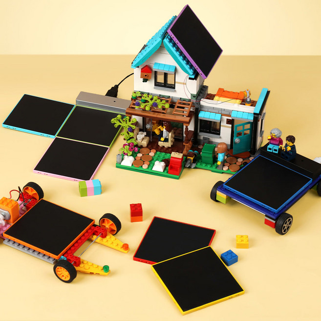 조립식 휴대용 태양광 충전기 솔라브릭2 (SolarBrick 2) 4P Set