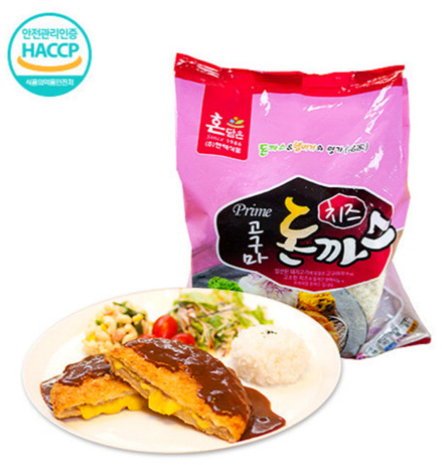 한맥 치즈 고구마 치즈 돈까스 돈가스200gx5ea, 1kg, 10개