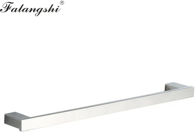 304 스테인레스 스틸 욕실 하드웨어 세트 로브 후크 화장실 롤 종이 홀더 60cm 타월 바 광택 나사 벽 마운, 04 60cm Towel Bar