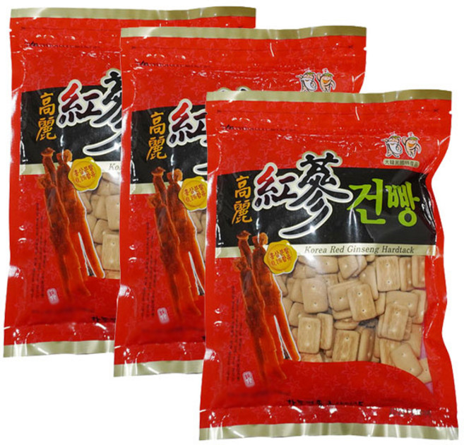 금산홍삼 건빵 (300gx3개)비스켓 쿠키 과자, 3개, 300g