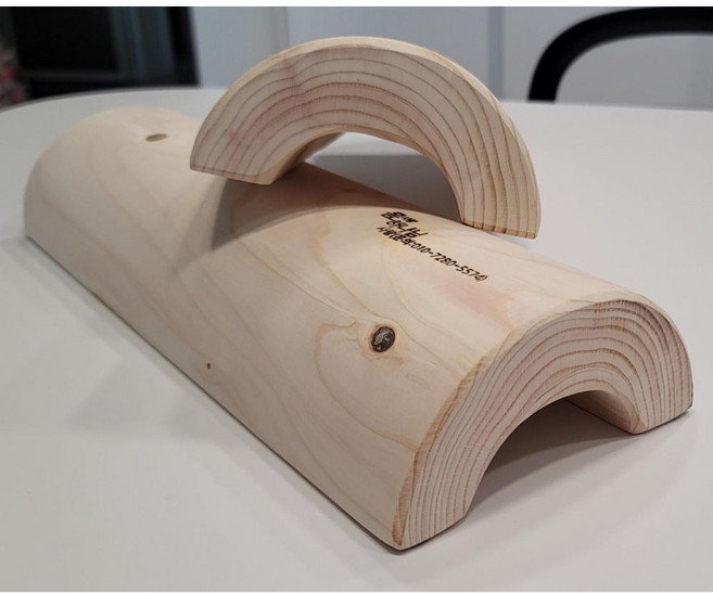 노완우목사 편백나무 경침 목침 자세교정 운동법 나무베개, 편백경추베개