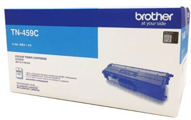 Brother TN-459Y 高容量彩色碳粉匣, 1個, TN-459, 藍色