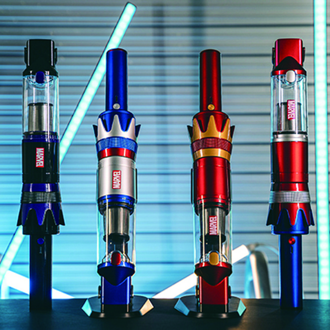 삭제 마블 초강력 BLDC 핸디형 무선청소기 EXIDX15, 블랙팬서