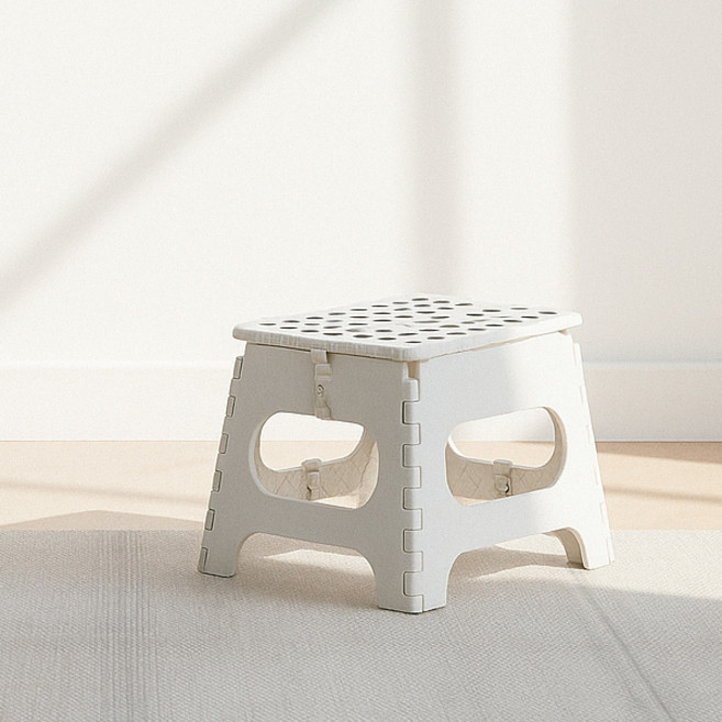 간이의자 폴딩체어 접이식의자 보조의자 스툴 휴대용의자 캠핑의자, 1개, 01 소사이즈 white