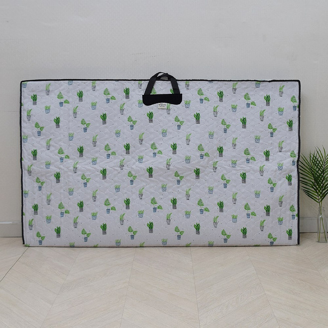 남원 향림공예 교자상커버 초록정원 1500 x 900 누빔 밥상 상커버, 초록정원상커버 1500x900