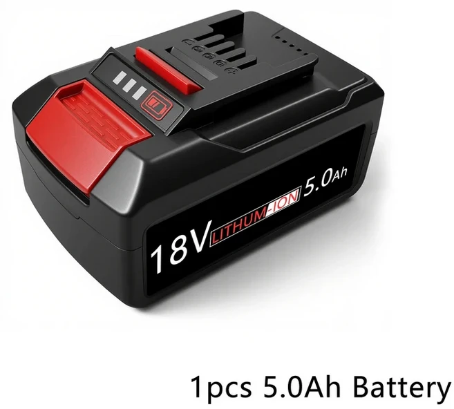 6000mAh 교체용 배터리 EIN18C2 리튬이온 EINHELL 18V 파워 X-change PX-BAT4 4511396 전동 공구용, 02 5Ah