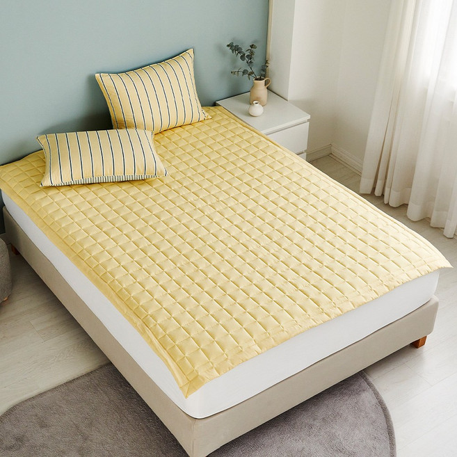 모던하우스 더 도톰해진 소프트워싱 패드, 소프트옐로