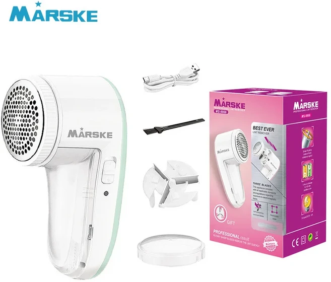 의류 보풀 제거기 충전식 스웨터 보풀 트리머 휴대용 전기 보풀 제거기, 01 Green