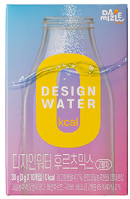 디자인워터 후르츠믹스, 3g, 10개입, 2개