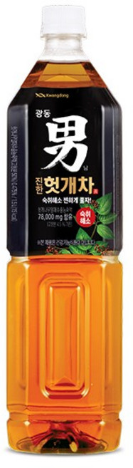 광동 힘찬하루 헛개차, 1.5L, 12개