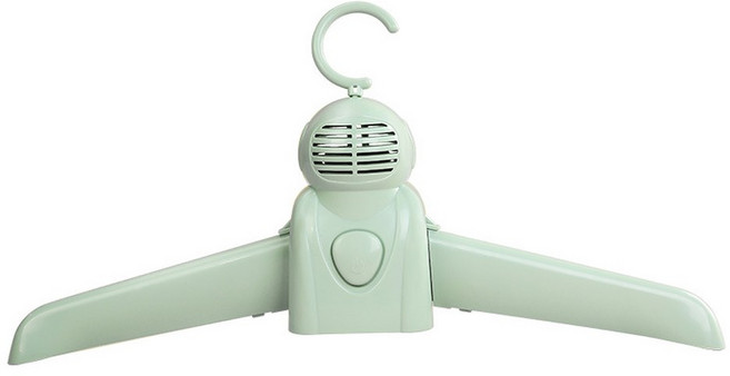 접이식 건조기 가정용 기숙사 옷걸이건조기 히터 옷장식 옷건조기 에어드라이어, 건조대 그린
