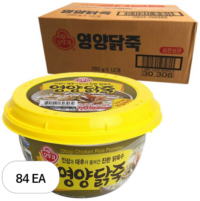 오뚜기 영양닭죽, 285g, 84개