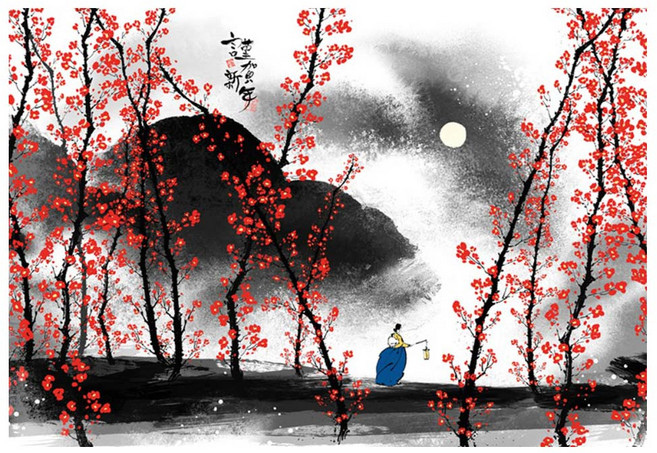 1000피스 직소퍼즐 매화길여인 PL1404, 혼합, 1개, 1000피스 매화길여인 PL1404, 300피스 or 150피스 직소퍼즐