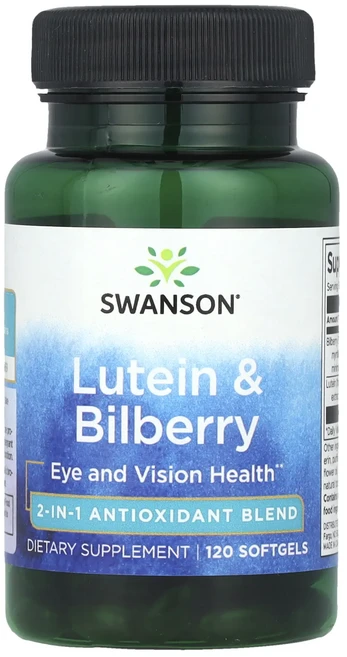 Swanson 루테인 & 빌베리 소프트젤 120정, Swanson 루테인  빌베리 소프트젤 120정, 1개 - 쿠팡