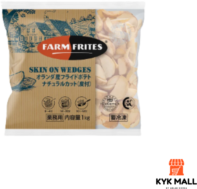팜프리츠 8컷 웨지 스킨온 1KG, 1개