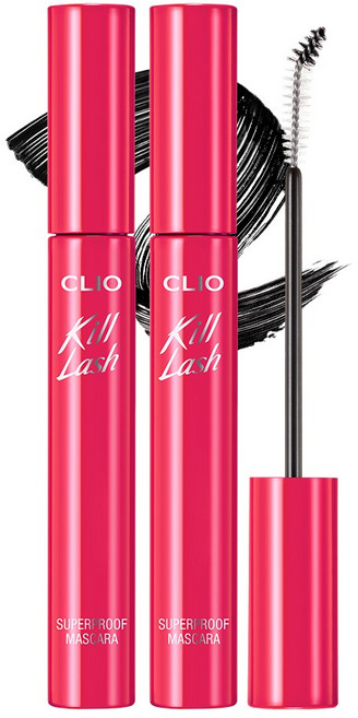 클리오 킬래쉬 수퍼프루프 마스카라 [단품], 2개, 20 탱글가닥