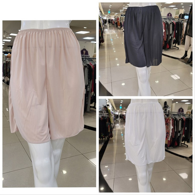 [쇼핑점] 비비안 보들보들 스무스한 터치감 베가스무스 수입 원단 데일리 하프 슬립 5부 속바지 HS5547