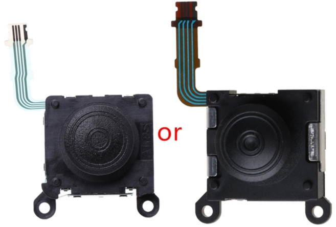 왼쪽 오른쪽 3D 버튼 아날로그 제어 조이스틱 스틱 교체 소니 PS Vita PSV 2000, [01] W