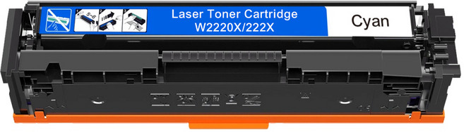 兼容 W2220X/222X 碳粉匣 222X大容量 藍色, 222X大容量/藍色, 1個
