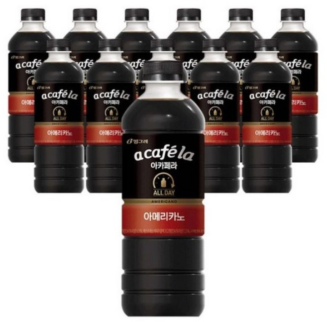 아카페라 올데이 아메리카노, 1L, 12개