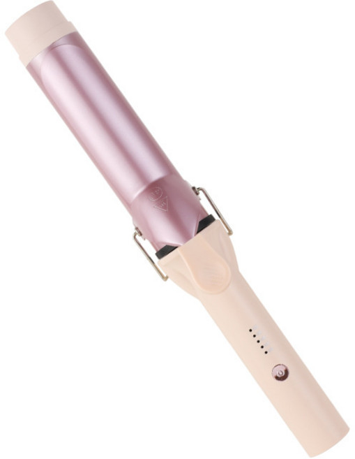 捲髮棒 大波浪可調溫電捲髮器 陶瓷釉美髮工具, 1個, 168粉紫black40MM:1個