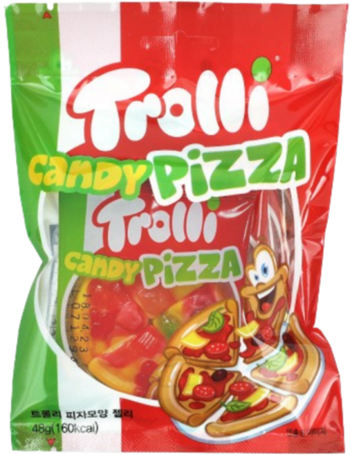 트롤리 피자구미 츄잉젤리, 1개, 48g