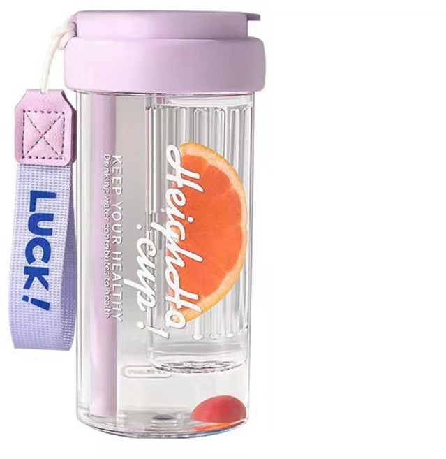 典慶號 吸管水杯, 1個, 600ml