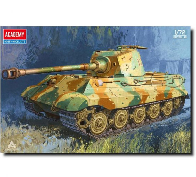11468727 장갑차 포병 탱크 프라모델 밀리터리 아카데미 Academy 1/72 독일 티거 II 중전차 플라모델 13423, 11468727 장갑차 포병 탱크 프라모델 밀리터리 아