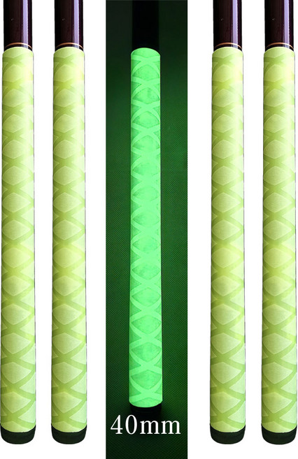 야광 낚시대 그립 수축고무 손잡이 미끄럼방지 열수축튜브 하우잰드, 1개, 1m+40mm(직경)+야광