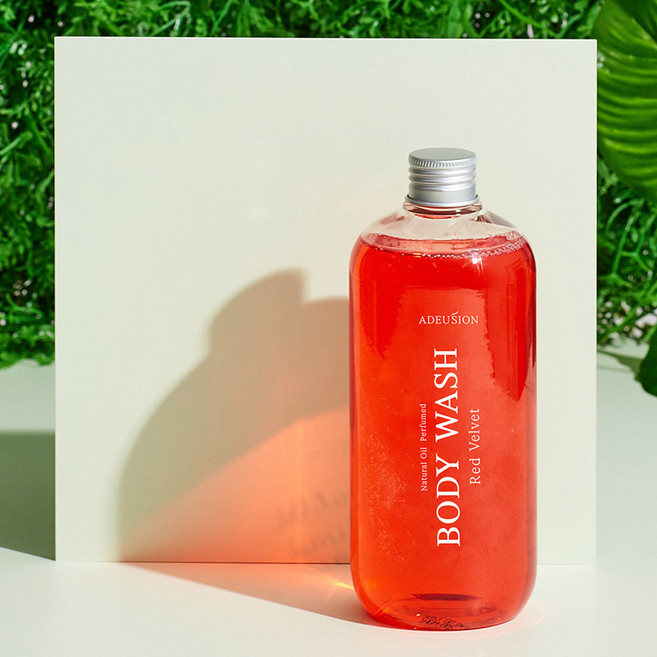 아드시온 내츄럴 오일 퍼퓸드 바디워시 레드 벨벳, 500ml, 1개