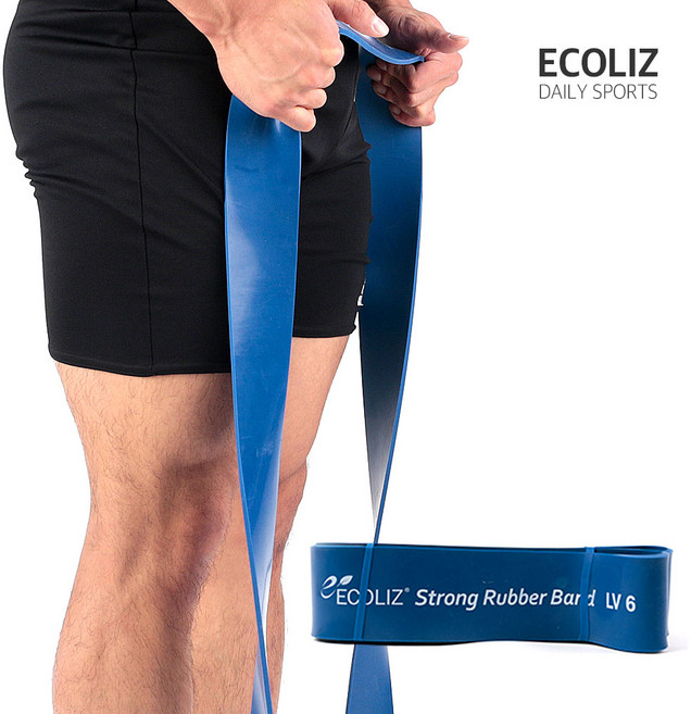 에코리즈 스트롱 풀업 밴드, 블루, 1개
