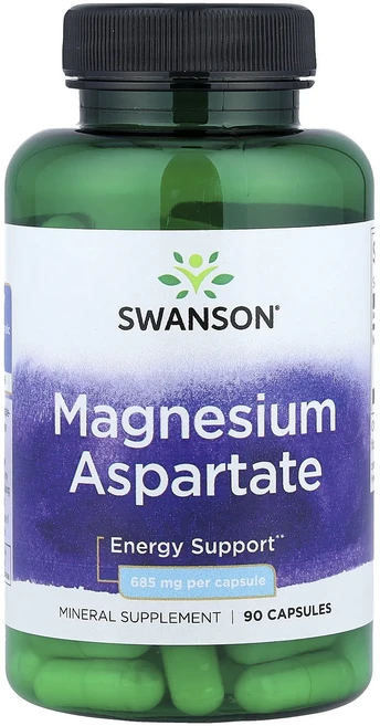 헁복하고 건강하세요 Swanson 마그네슘 아스파테이트 685mg 캡슐 90정 늘 챙기셔야합니다, 1개 - 쿠팡