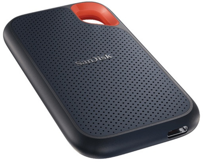SanDisk Extreme V2 2TB 行動SSD外接硬碟 SSDE61 Type-C, 黑色