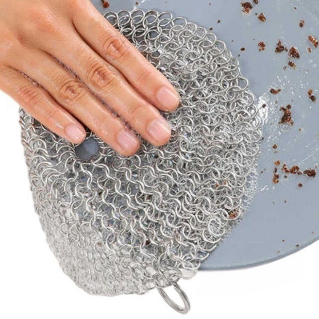 펀픽 빅사이즈 316L 철수세미 주방 노스크레치 스텐 수세미, 1개, 1개입
