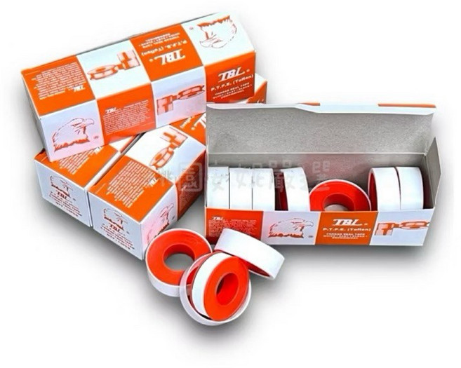 TBL 鷹牌 PTFE 止洩帶 (10入), 1個, 一盒（10入）
