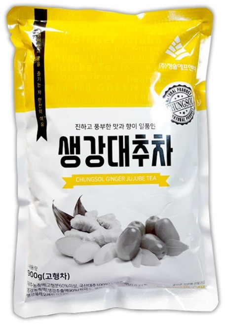 자판기용 생강대추차 900g x 10개 청솔