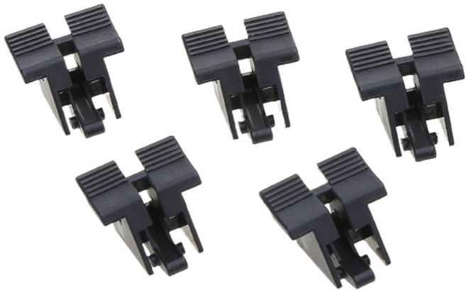 5Pcs 데스크톱 컴퓨터 메인보드 164핀 생선꼬리 고정 클립 PCIE 16x 그래픽 카드 슬롯 소켓 PCIE X16 소켓, 1개