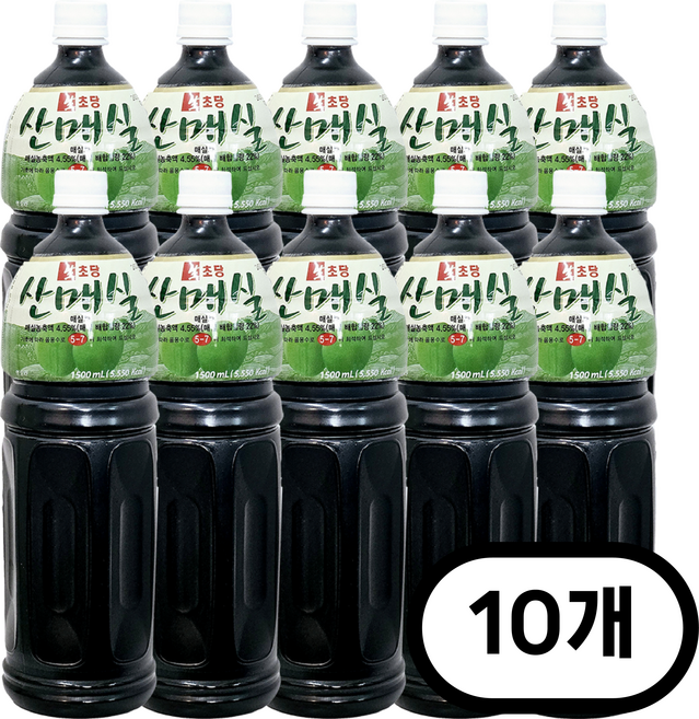 생초당 산매실, 1.5L, 10개